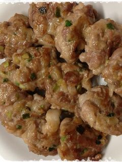 ジューシー♪豚こまのハンバーグ-レシピのメイン写真