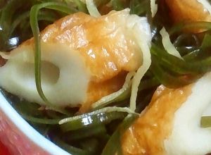 簡単♪生姜入り刻み昆布とちくわの煮物-レシピのメイン写真