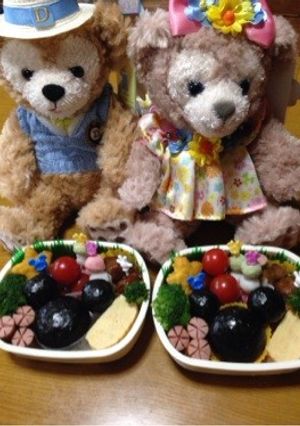 キャラ弁 ミッキー 簡単-レシピのメイン写真