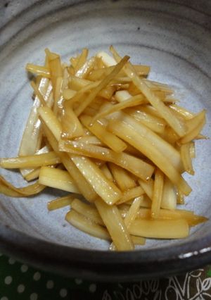 大根の皮できんぴら-レシピのメイン写真