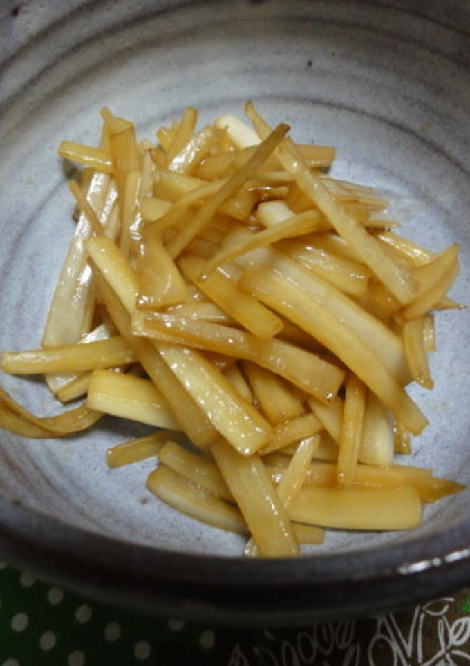 大根の皮できんぴら-レシピのメイン写真