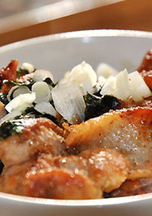 ☆美味しいよ！プリプリな鶏の山椒丼-レシピのメイン写真