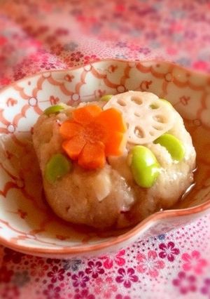 料亭の味！簡単れんこん饅頭＊おせちにも-レシピのメイン写真