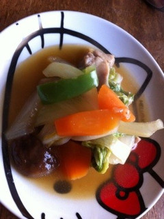 鶏と野菜のすき焼き風煮込み♪-レシピのメイン写真