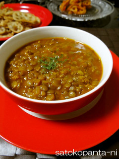 トマト缶で簡単レンズ豆の煮込み-レシピのメイン写真