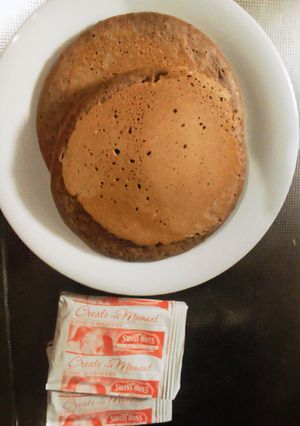 コストコのパンケーキミックス(チョコ)-レシピのメイン写真