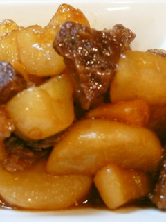 大根が旨い!「大根と牛肉の煮物」-レシピのメイン写真