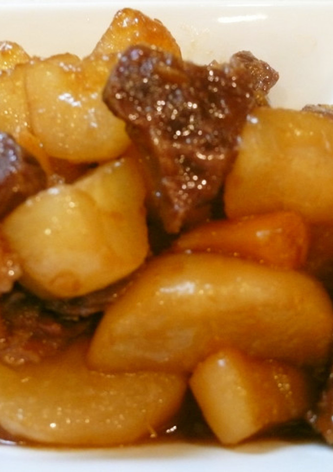 大根が旨い！「大根と牛肉の煮物」-レシピのメイン写真