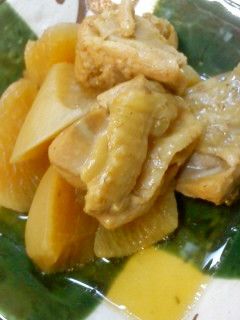 圧力鍋で鶏肉と大根の煮物-レシピのメイン写真
