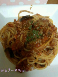 みんな大好き*ミートソーススパゲティ-レシピのメイン写真