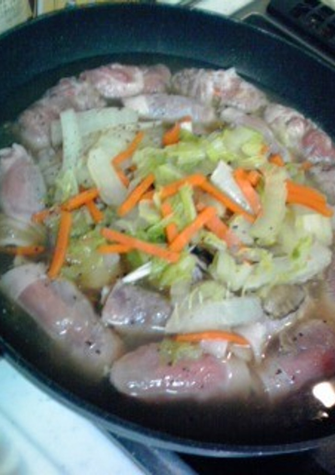 白菜と豚肉の簡単クルクル巻き♪-レシピのメイン写真