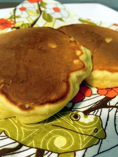 焼き芋リメイク♪もっちもちホットケーキ♡-レシピのメイン写真