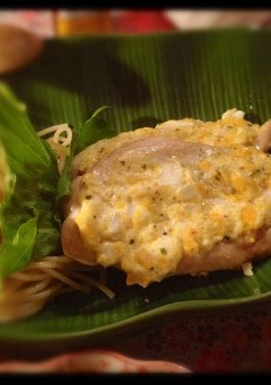ダイエット＊ささ身の卵のせオーブン焼き-レシピのメイン写真