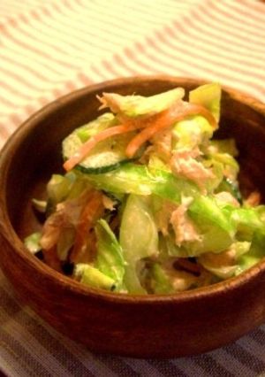 ＊給食の味♪キャベツたっぷりツナサラダ＊-レシピのメイン写真