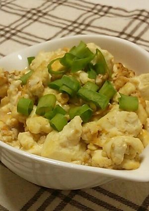 ふわふわ*豆腐の卵とじ*節約*時短-レシピのメイン写真