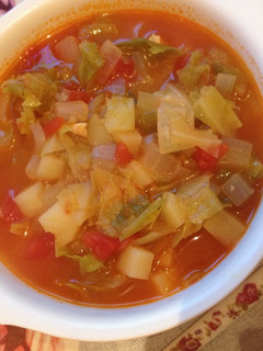 あったか野菜たっぷりトマトスープ-レシピのメイン写真