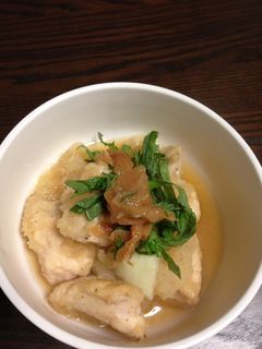やみつき!鶏のみぞれ煮~梅のせ~-レシピのメイン写真