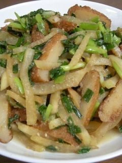 大根とさつま揚げの炒め物-レシピのメイン写真