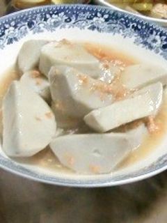 里芋の、焼さけあらほぐしあんかけ-レシピのメイン写真