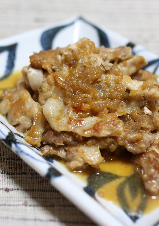 超簡単！豚肉のみぞれ煮-レシピのメイン写真