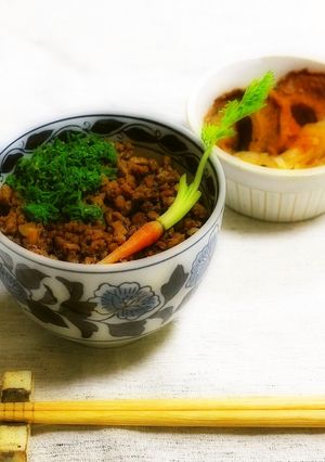簡単マクロビそぼろごはん♪-レシピのメイン写真