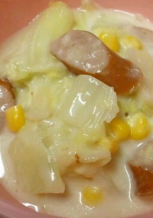 塩麹漬け白菜のとろとろミルク煮-レシピのメイン写真