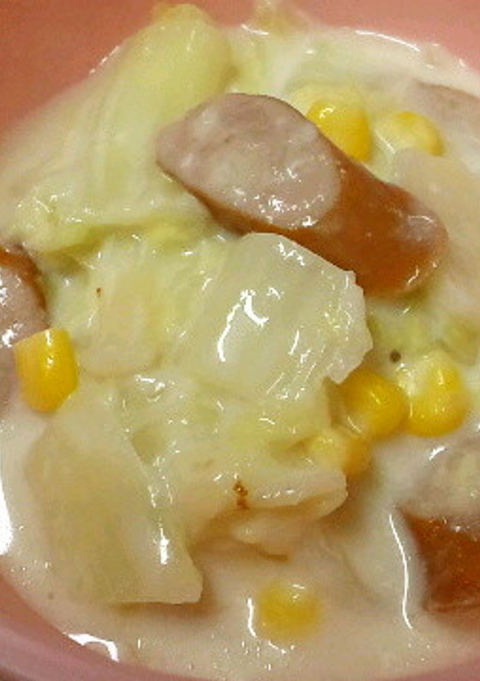 塩麹漬け白菜のとろとろミルク煮-レシピのメイン写真