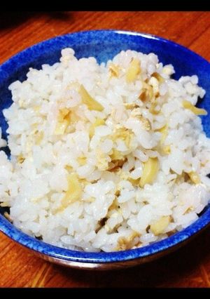 油揚げと生姜のあわ漬煮の混ぜご飯-レシピのメイン写真