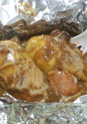ドーンとおジャガの包み焼き☆-レシピのメイン写真