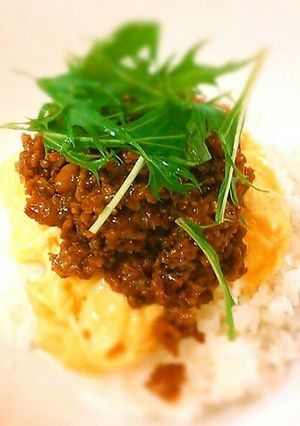節約☆とろぉり卵のそぼろ丼-レシピのメイン写真