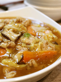 お手軽簡単*ある物で作る八宝菜(中華丼)-レシピのメイン写真