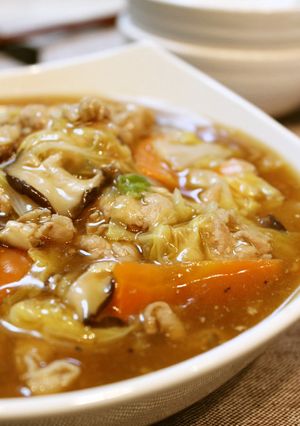 お手軽簡単＊ある物で作る八宝菜(中華丼)-レシピのメイン写真
