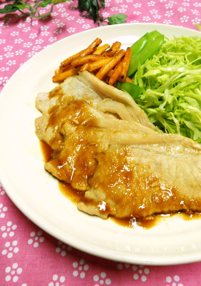 我が家の豚の生姜焼き-レシピのメイン写真