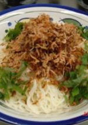 二色あみおろしそうめん（80円）-レシピのメイン写真