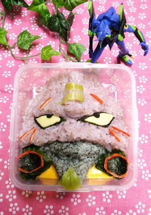キャラ弁☆エヴァンゲリヲン　初号機-レシピのメイン写真