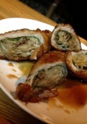 ゴボウの豚肉大葉巻き-レシピのメイン写真