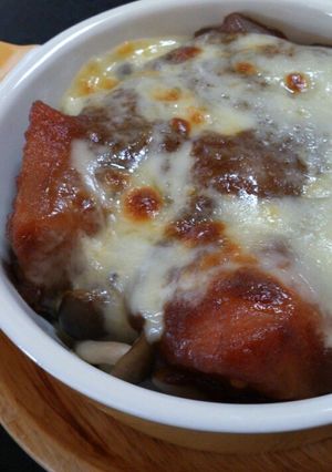 ☆ビーフシチューうどんグラタン☆-レシピのメイン写真