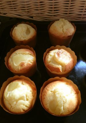 煮リンゴカップケーキ-レシピのメイン写真