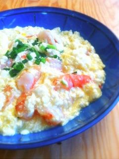海老と豆腐のふわふわ卵とじ-レシピのメイン写真
