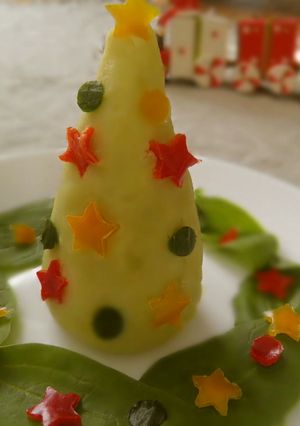 ☆クリスマスツリーのポテトサラダ☆-レシピのメイン写真