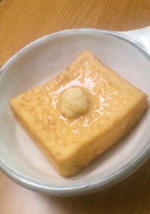 手抜き！簡単！厚揚げ豆腐であと一品-レシピのメイン写真
