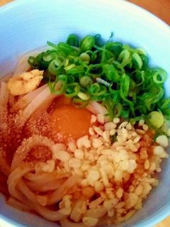 冷凍讃岐うどんで簡単!釜玉うどん-レシピのメイン写真