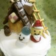 クリスマスケーキの飾り☆お菓子の家