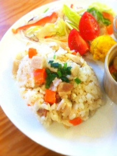 ほくほく蓮根の炊き込みピラフ-レシピのメイン写真