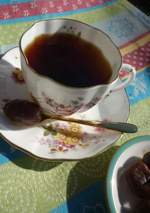 甘栗でマロン紅茶☆-レシピのメイン写真