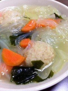 具沢山中華風スープ-レシピのメイン写真