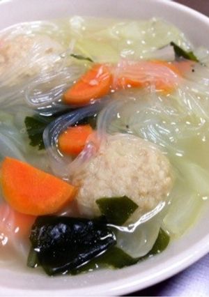 具沢山中華風スープ-レシピのメイン写真
