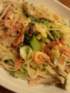 釜揚げ桜海老のパスタ-レシピのメイン写真