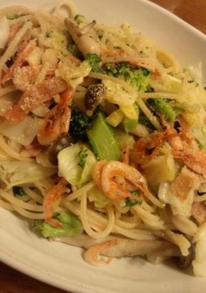 釜揚げ桜海老のパスタ-レシピのメイン写真