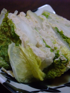 鶏挽肉の白菜ミルフィーユ-レシピのメイン写真